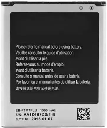 Samsung EB-F1M7FLU Blister Baterie de înlocuire 1500mAh pentru Galaxy S3 mini