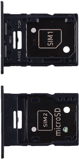 Samsung Sim Card Slot Black for Galaxy A15