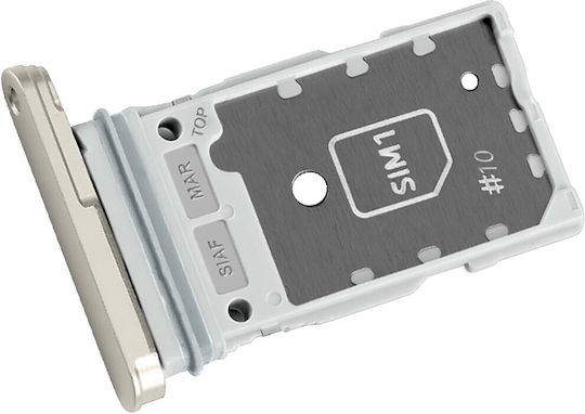 Samsung Υποδοχή Κάρτας Sim Μπεζ Galaxy S23 / S23+
