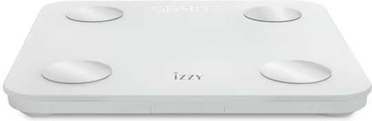 Izzy Smart Кантар 180kg с Анализ на Мазнини & Bluetooth IZ-7018