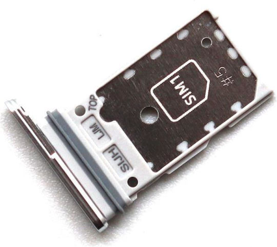 Samsung Slot Card Sim Alb Galaxy S22 Ultra 5G