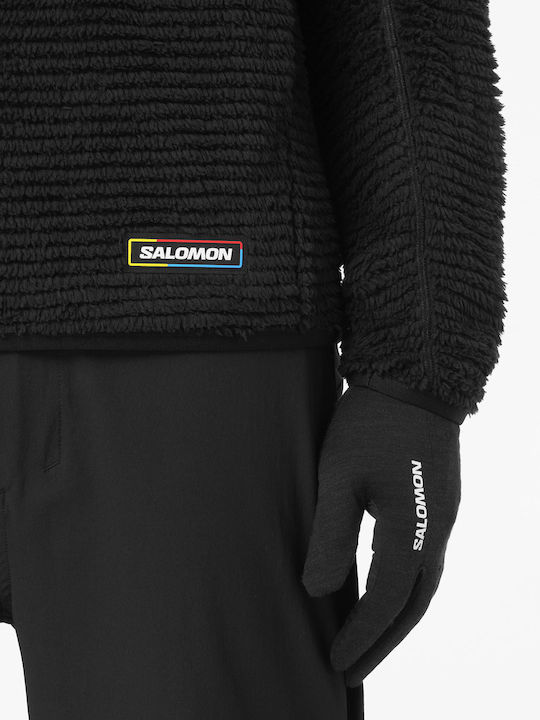 Суитшърт с качулка Deep Black