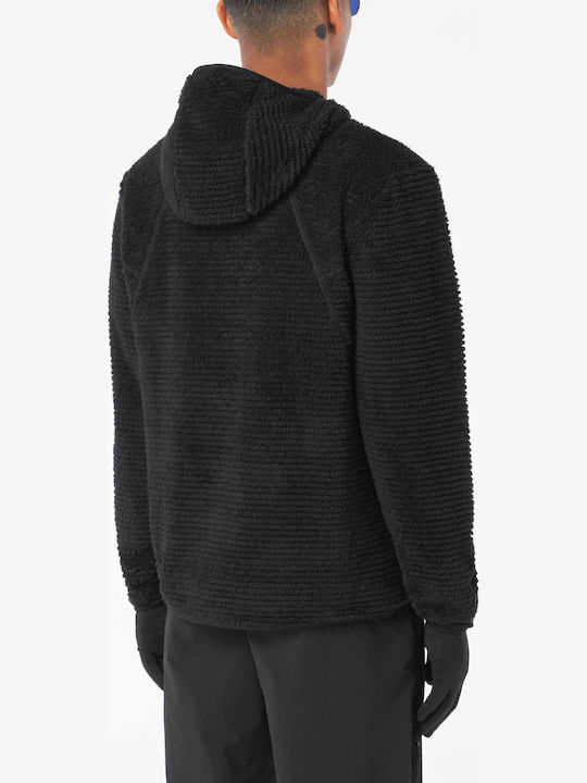 Суитшърт с качулка Deep Black