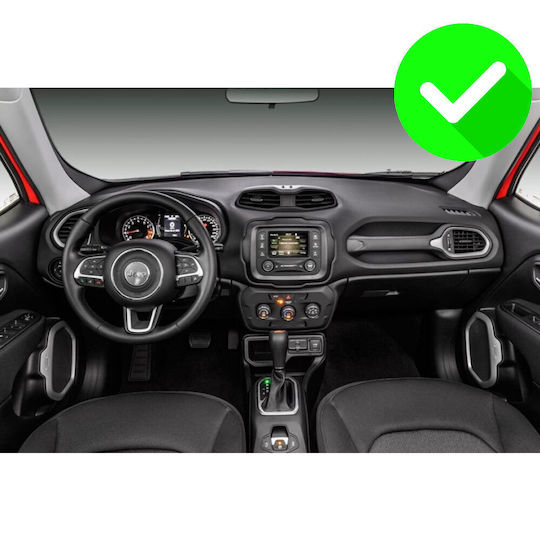 Carmedia Auto-Audiosystem für Jeep Rebell 2014 (Bluetooth/USB/AUX/WiFi/GPS/Apple-Carplay/Android-Auto) mit Touchscreen 9.5"