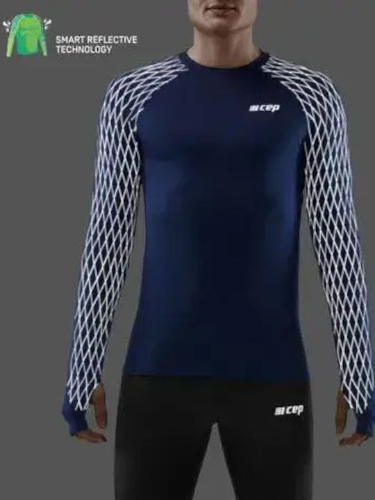 Bluza Mânecă Lungă Albastru Marin