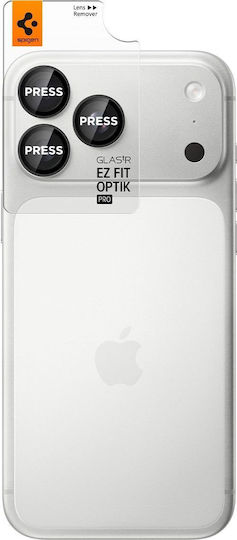 Osłona Aparatu Spigen Optik Pro Glas.tr Ez Fit Camera Protector 2-pack Iphone 18 Pro 18 Pro Max Dark Grey 8800337251722