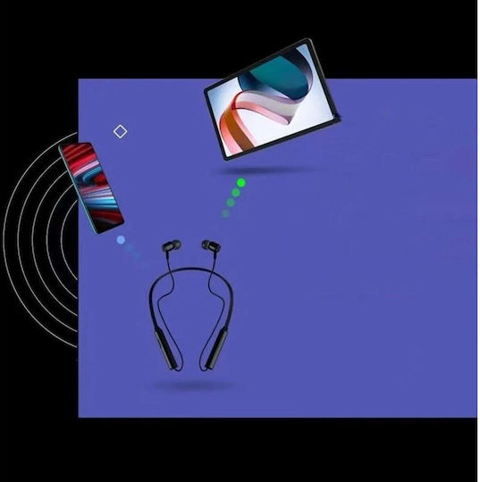 Xiaomi Redmi Sonicbass 2 In-ear Bluetooth Handsfree Ακουστικά με Αντοχή στον Ιδρώτα Μαύρα