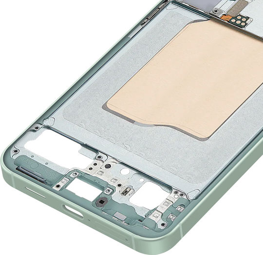 Средна Рамка Samsung Galaxy S25 S931 Ментово Зелен