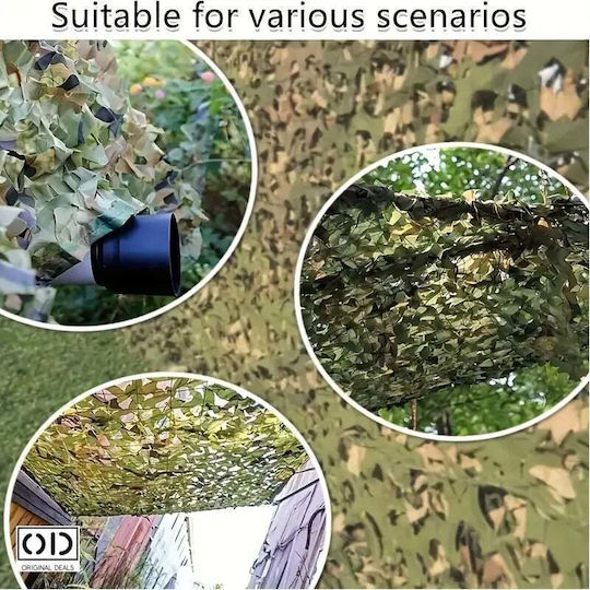 Plasă De Camuflaj Verde 2x3m