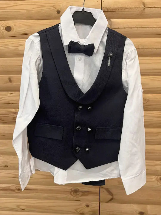 Extan Bebe Taufkleidung für Jungen Marineblaue Anzug