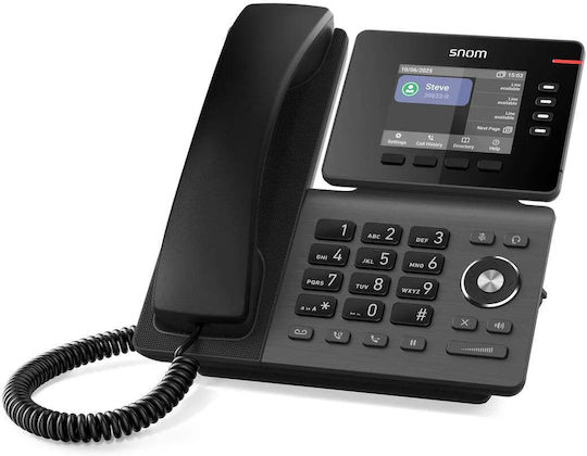 Snom D810w Ενσύρματο Τηλέφωνο IP 12 γραμμών Μαύρο
