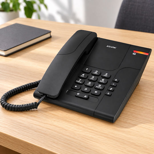 Alcatel T180 Office Corded Phone Black