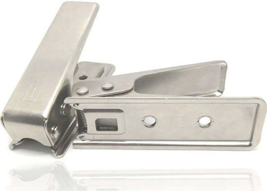 TelForceOne Nano SIM Cutter SIM Cutter в Сив цвят