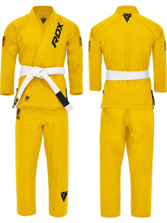 RDX RDX BJJGI KDS YL Kinder Uniform Brazilian Jiu Jitsu Gelbe