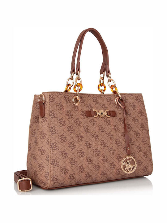 Damentasche Handtasche Crossbody Beige