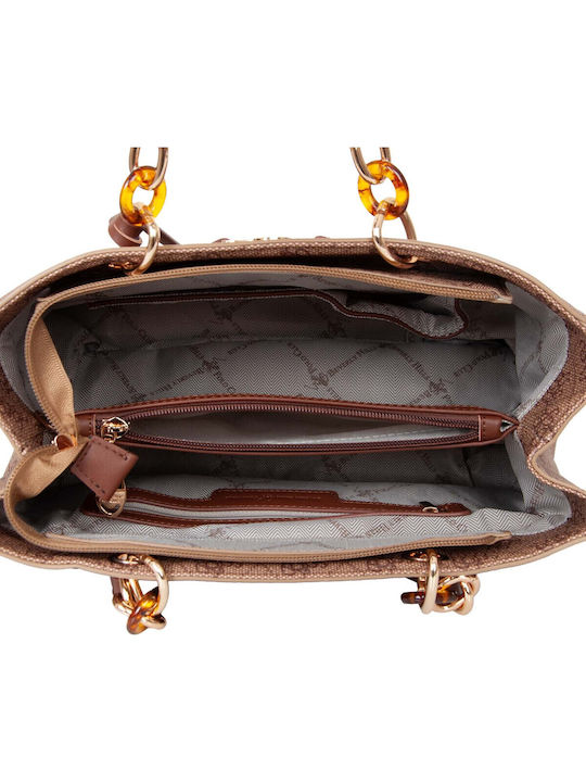 Damentasche Handtasche Crossbody Beige