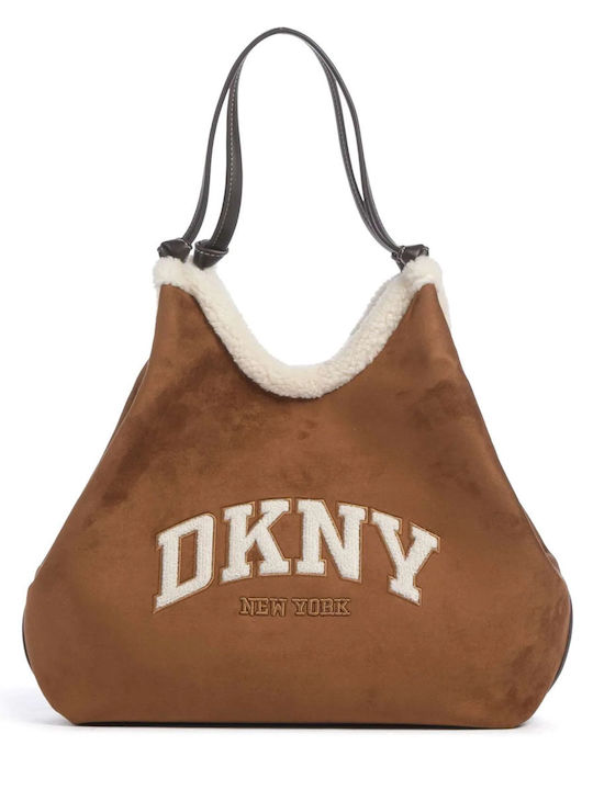 DKNY Текстилна дамска тоут чанта