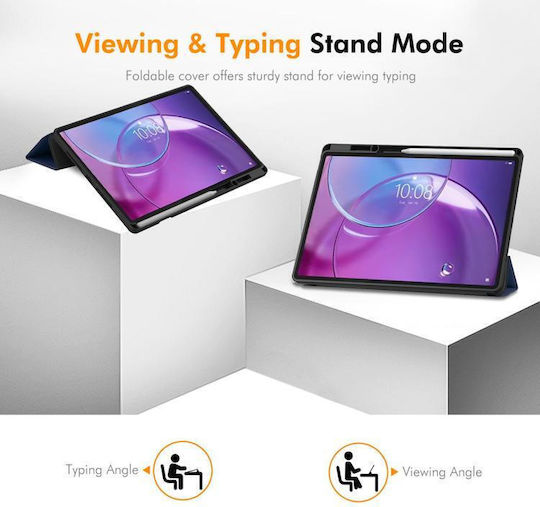 Enkay Удароустойчив флип капак сив Lenovo Idea Tab Pro Gen 2