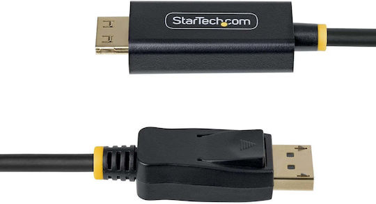StarTech Καλώδιο DisplayPort male - 2m Μαύρο
