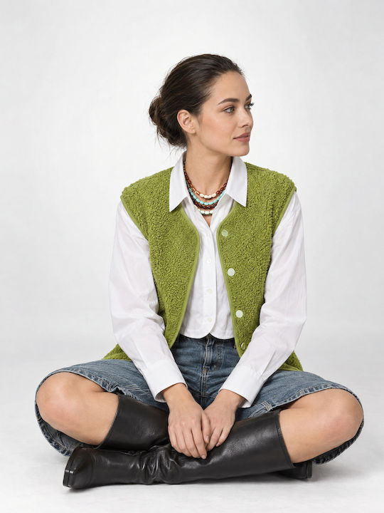 Women's Cardigan Green