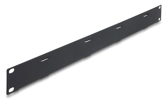 Delock Panou de Gestionare a Cablurilor 91067 Rack 19" 1u Adâncime 44.2mm Metalic Negru Dm133402