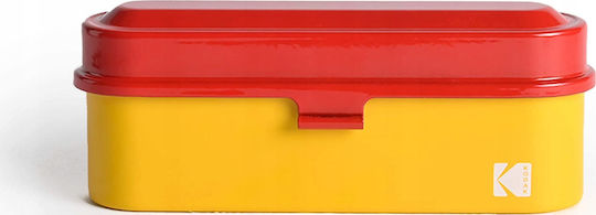 135 Film Case Small Red Yellow