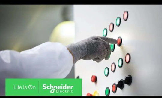 Schneider Electric Schneider Electric Ein-Aus-Schalter mit Beleuchtung Gelber 1 Stück