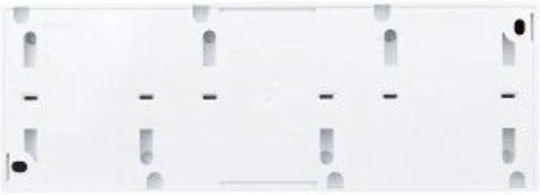 Ospel Madera Triple External Waterproof Power Socket with Transparent Lid