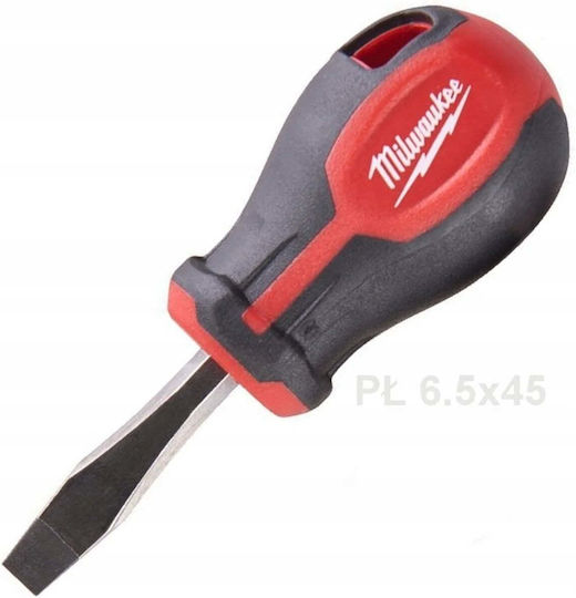 Milwaukee Trilobe Magnetic Dwarf Screwdriver Straight with Nib Size 1.2mm