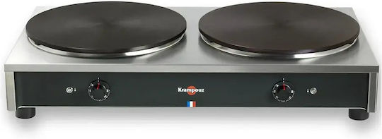 Krampouz Double Commercial Electric Crepe Maker 5kW with Ø35cm Heating Plate