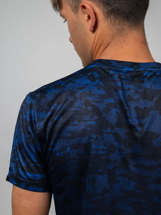 Athletic T-Shirt Army Navy Blue