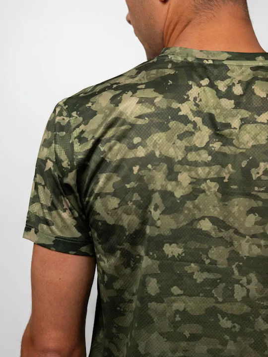 Sportliches T-Shirt Viper Grün