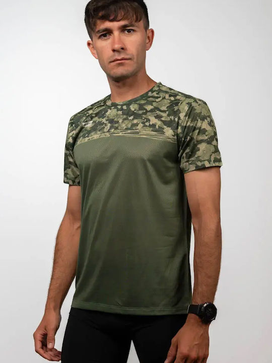 Sportliches T-Shirt Viper Grün