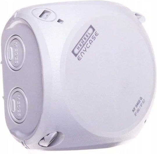 Hensel Electrical Junction Box for Outdoor Branching Waterproof IP66 in Grey Colour