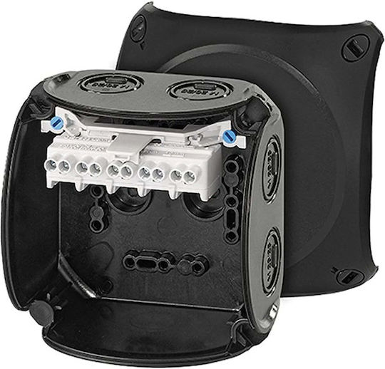 Hensel Outdoor Placement Electrical Junction Box in Black Color
