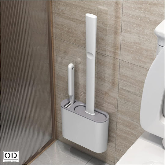 Plastik Toilettenbürste Badezimmer Weiß