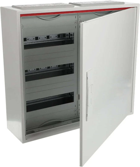 Abb Tablou electric Montat pe perete, Etanș, 3 Rânduri, 24 Elemente L500xA550xP160mm