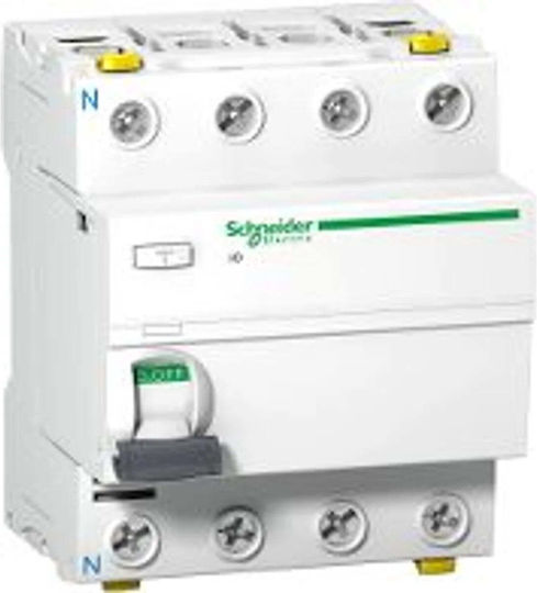 Schneider Comutator Diferențial Iid-40-4-100-ac 40A 4 Poli 100mA Tip Ac A9z12440