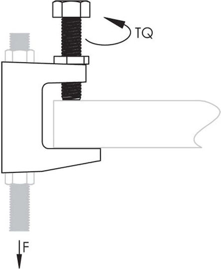 Erico Tkn M8 Screw Clamp
