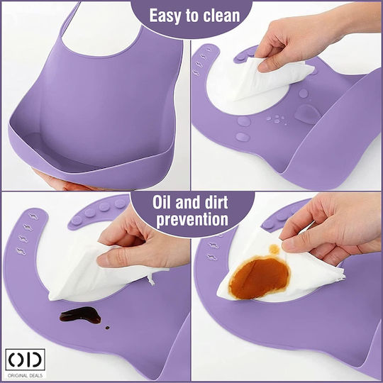 Set de Făcut Mâncare din Silicon Violet 6 buc
