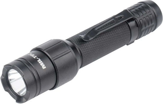 Mil-Tec Rechargeable LED Flashlight IPX7 with Maximum Brightness 450lm