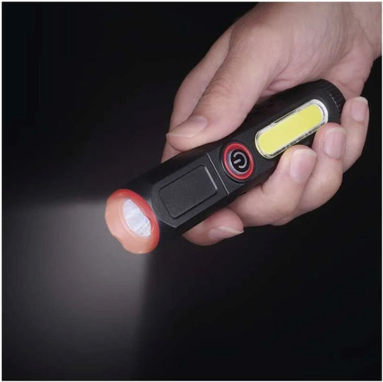 Emos Rechargeable Flashlight LED with Maximum Brightness 120lm