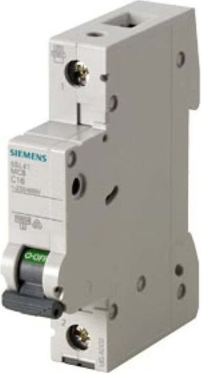 Superlock Întrerupător Automat 1P B 6A 10kA CA 5SL4106-6