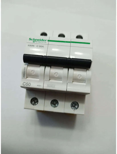 Superlock Switch 3p C 50a 6ka Ac K60n-c50-3 A9k02350