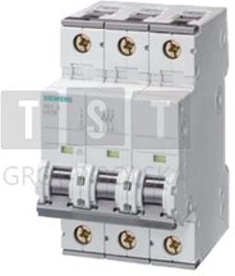 Overcurrent Circuit Breaker 3p C 6a 230v 6ka Sentron 5sy6306-7