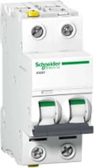 Schneider Electric Întrerupător Automat Diferential 10A Bipolar CA/CC A9F07210