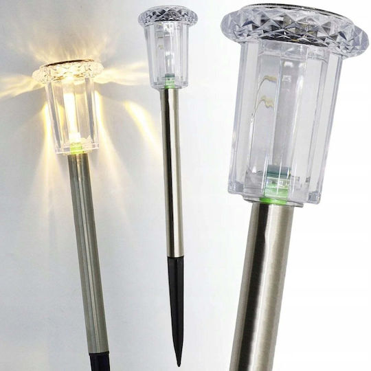 Saska Garden Solar Light Warm White with Photocell IP44 5.5x33cm