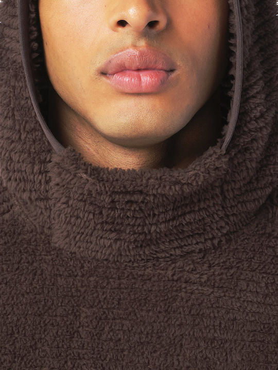 Hooded Sweatshirt Brown