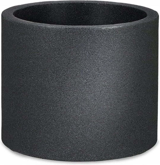 Lumarko Plastic Flower Pot Czarny-granit 30x30cm Lumarko Plastic Flower Pot Czarny-granit 30x30cm