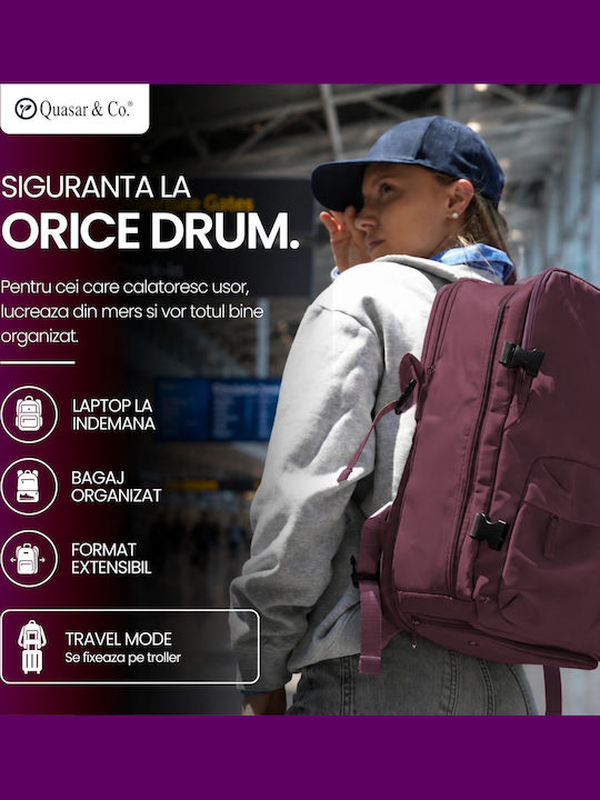 Quasar Rucsac Impermeabil Burgundy